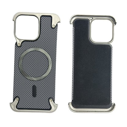 iPhone 16 Pro Max Premium Aluminium Metal Case Luxury Cover Black Brown Gray