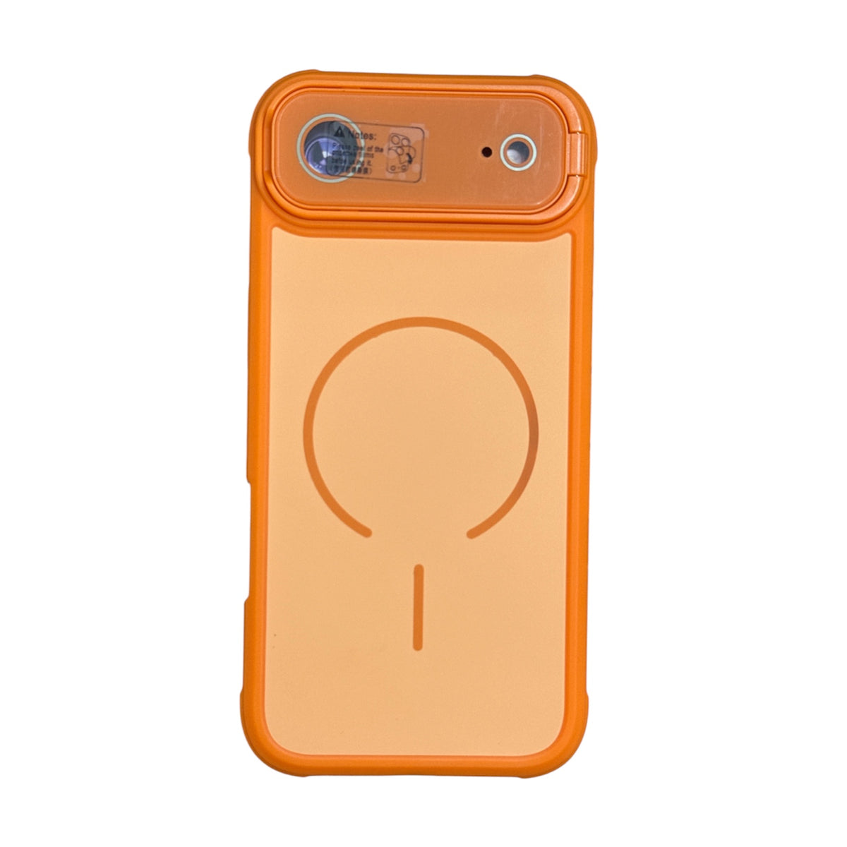 iPhone 17  Air Premium Magnetic Case Luxury Cover Black Orange Blue