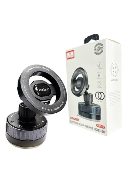 Earldom EH308 Magnetic Suction Cup Phone Holder – 360° Adjustable Mount