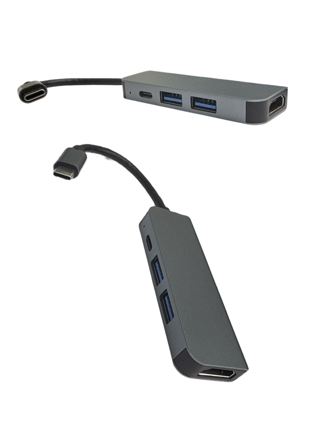 AHL Type-C to HDTV 4-in-1 Adapter | USB-C + 2 USB + HDMI 4K Output