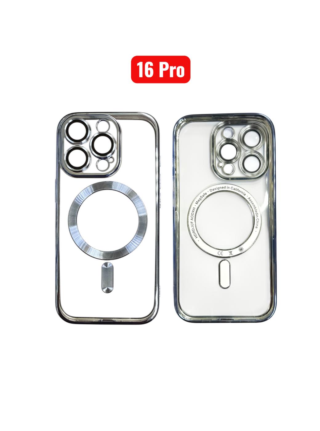 Magnetic Electroplating TPU Case | Silver Black Rose Gold Blue Green Gold