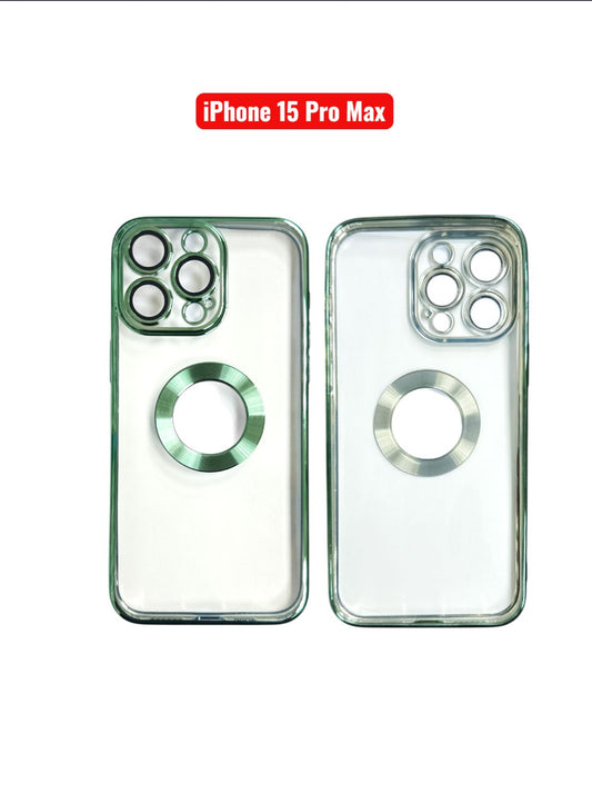 iPhone 15 Pro Max Magnetic Electroplating TPU Case | Green
