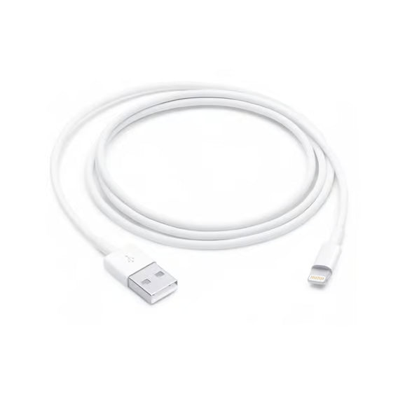 Mobyone USB to 8-Pin Charging Cable | 1m Fast Lead for Apple Devices – White
