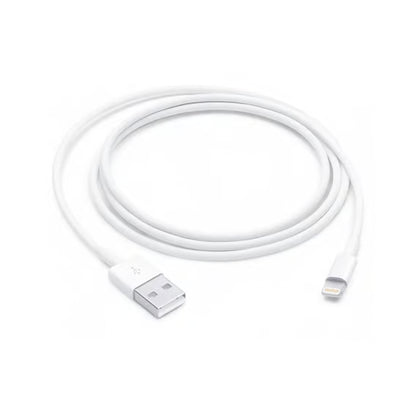 Mobyone USB to 8-Pin Charging Cable | 1m Fast Lead for Apple Devices – White