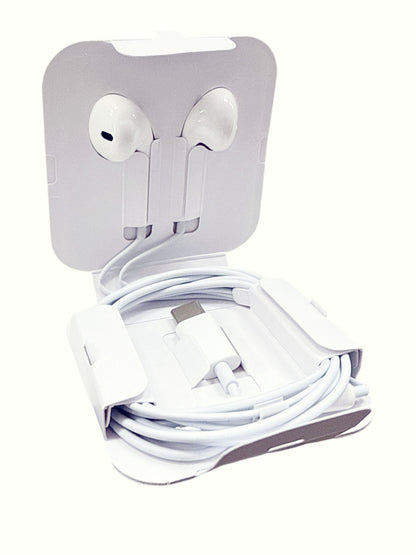 Mobyone wired EarPods USB-C Sport/Work/Play Quality Sound