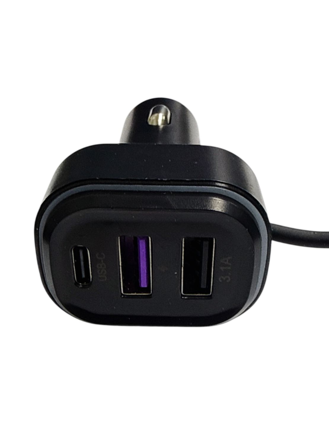 Earldom 66W 6-in-1 Fast Car Charger | Dual USB-A + USB-C | 12–24V