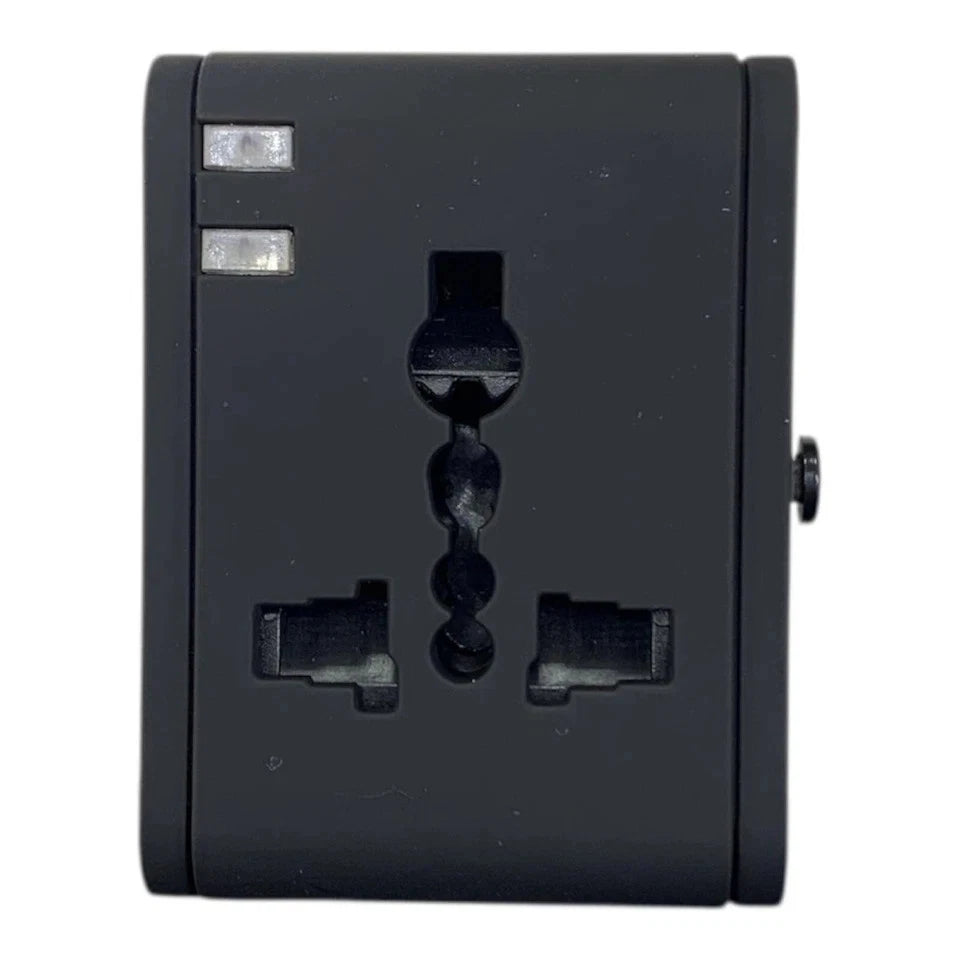 Earldom LC18 Universal Travel Adapter | 1500W | USB Fast Charger