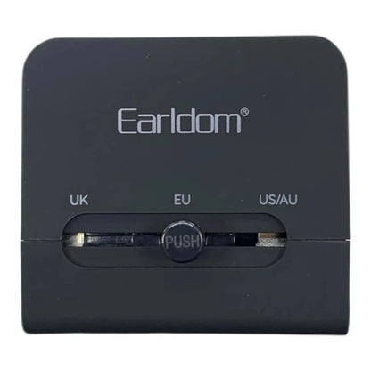 Earldom LC18 Universal Travel Adapter | 1500W | USB Fast Charger
