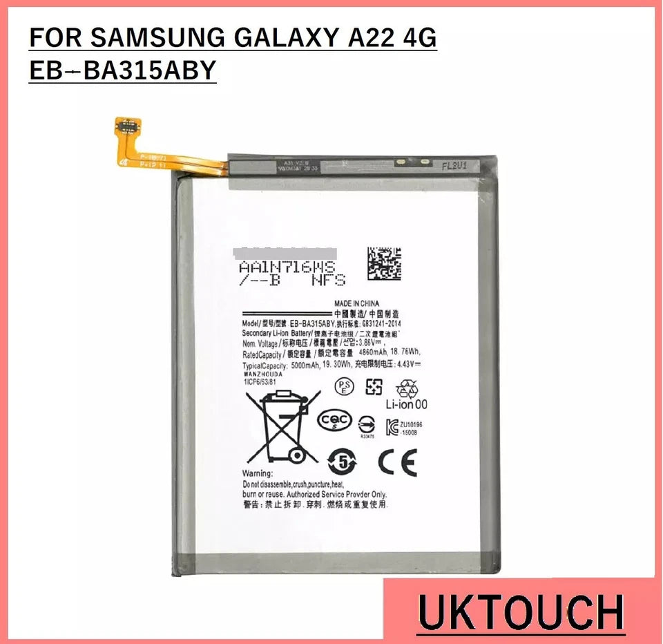 Battery for Samsung A22 4G