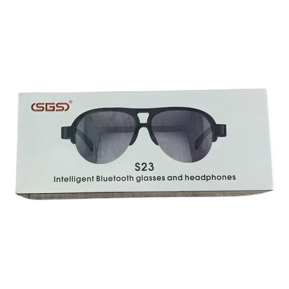 SGS S23 Bluetooth Glasses | 9H Play/Talk | Wireless Audio Eyewear | Smart Tech