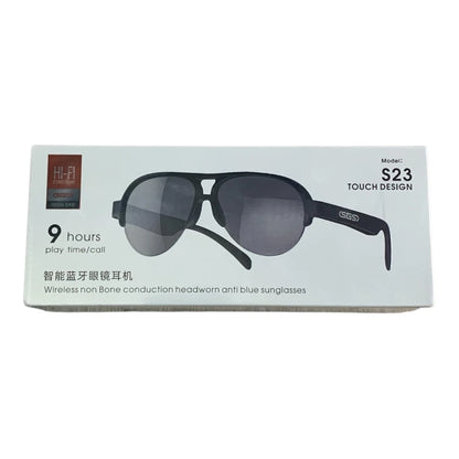 SGS S23 Bluetooth Glasses | 9H Play/Talk | Wireless Audio Eyewear | Smart Tech